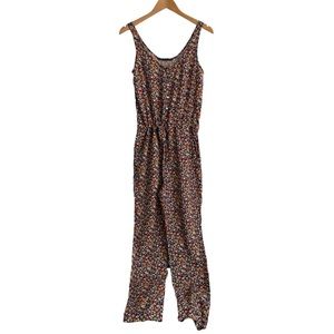ZARA Sleeveless Floral Jumpsuit Size S